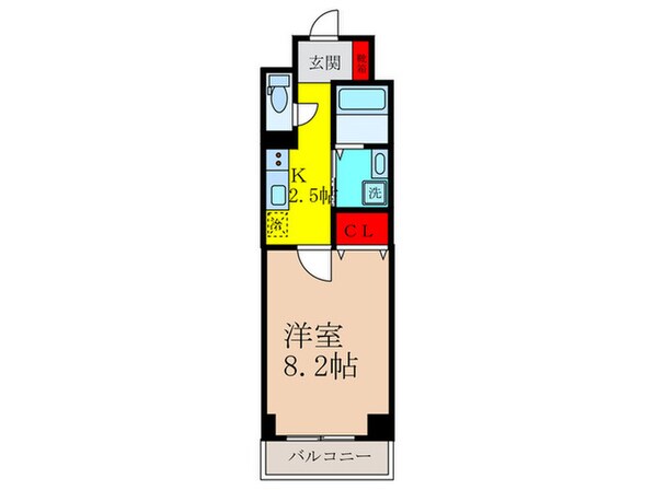 パークヒル新石切の物件間取画像